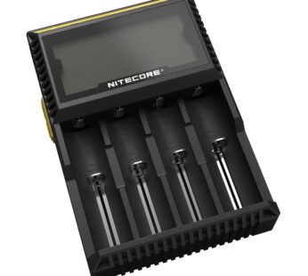 Nitecore 9004666 (Sysmax Industrial) Digi Charger D4 Universal Smart Charger, Black