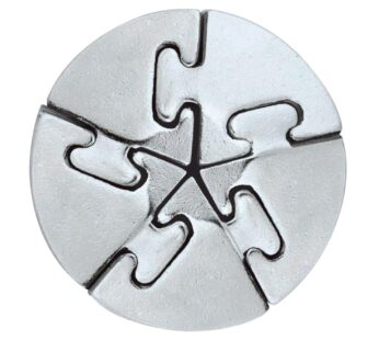 BePuzzled | Spiral Hanayama Metal Brainteaser Puzzle Mensa Rated Level 5, for Ages 12 and