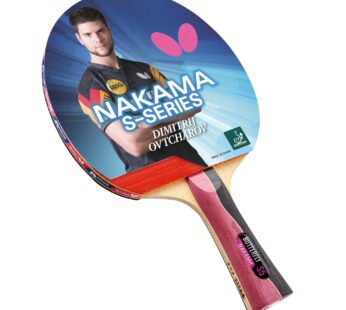 Butterfly Nakama S-5 Table Tennis Racket – Carbon Blade – Pan Asia 2.1mm Rubbers – ITTF Ap