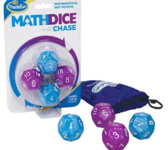 ThinkFun Math Dice Chase – The Fun Game of Mathematical Hot Potato, Invented by a Math Tea