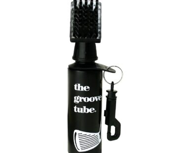 ProActive Sports Groove Tube Golf Club Cleaner Squeeze Bottle Brush , black, 7 1/2 inches
