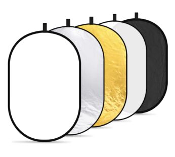NEEWER 24″x36″/60x90cm Light Reflectors for Photography, Portable 5 in 1 Collapsible Multi