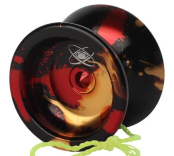Yoyo King Watcher Metal Professional Yoyo with Ball Bearing Axle and Extra String (Volcano
