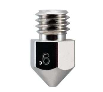 Micro-Swiss HW-NOZ-MK8-06 Plated Brass Wear Resistant Nozzles, 1.75 mm, MK8 (Makerbot) 0.6