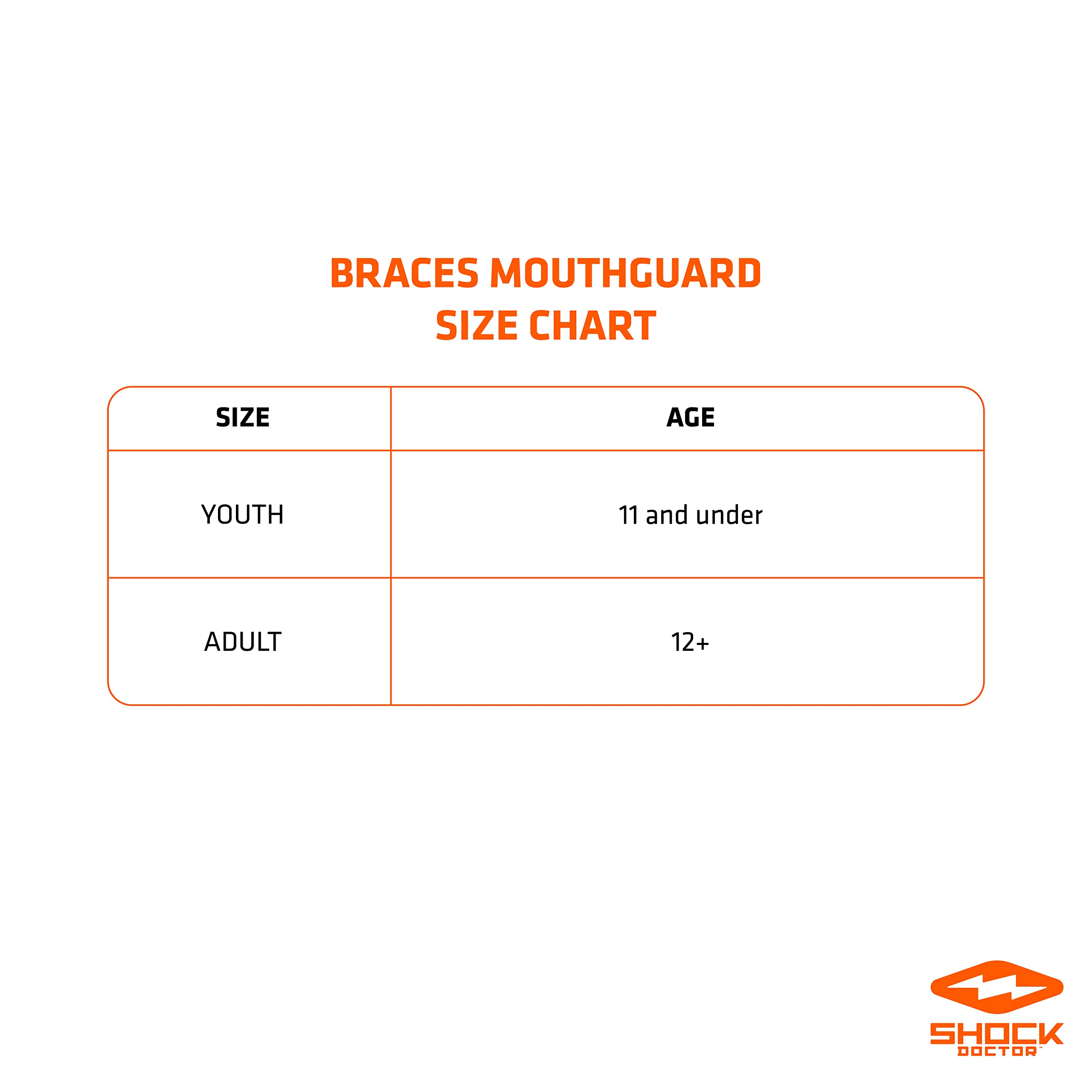 Double Braces Strapped Mouth Guard, Blue, Adult - Image 6