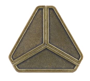 BePuzzled |Delta Hanayama Metal Brainteaser Puzzle Mensa Rated Level 3, for Ages 12 and Up