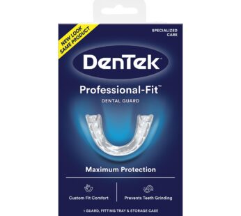 DenTek Mouth Guard for Nighttime Teeth Grinding, Professional-Fit Dental Guard, 1 Count