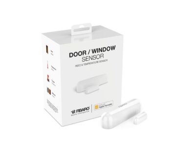 Fibaro USA FGBHDW-002-1 Door/Window HomeKit-enabled Contact Sensor, White