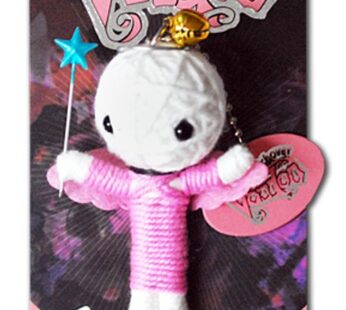 Watchover Voodoo 3-Inch Guardian Angel Keychain – Handcrafted Gift to Bring Good Luck and