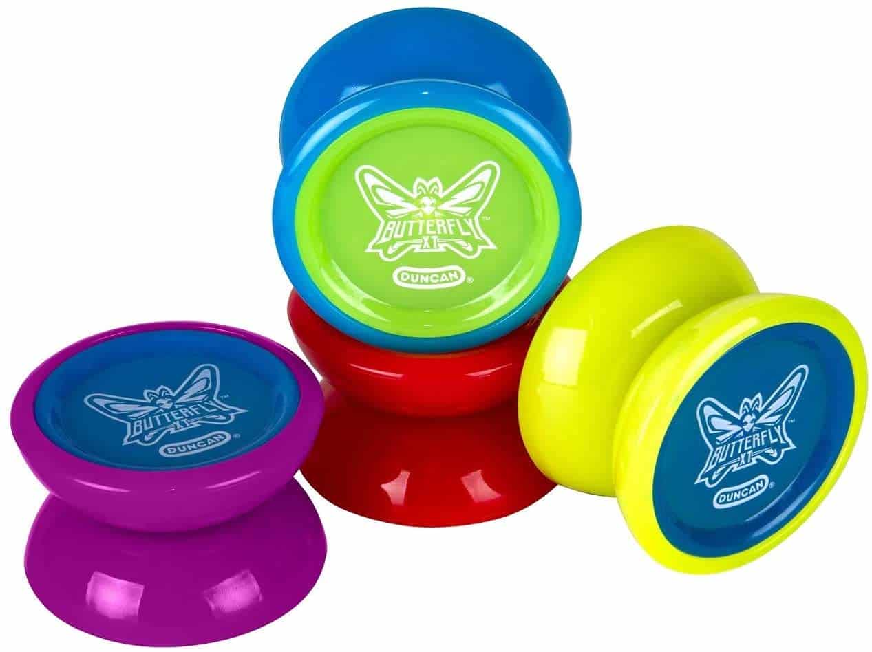 Duncan Toys Butterfly XT Yo-Yo with String, Ball Bearing Axle and Plastic Body, String Tri