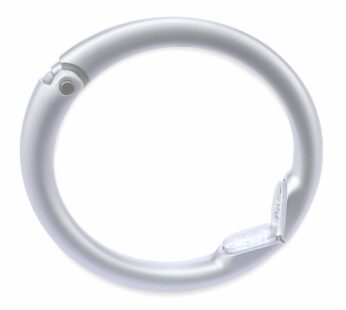 Clipa Bag Hanger Matte Silver – The Ring That Opens Into a Hook and Hangs in Just 1/2″ o