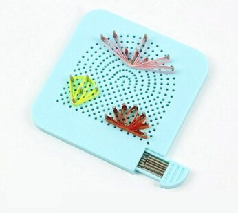 YURROAD Quilling Tool Quil Board with Pins Storage Box, Grid Guide Quilling Board for Maki