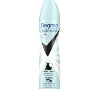 Degree UltraClear Antiperspirant Deodorant Dry Spray Anti White Marks and Yellow Stains Bl