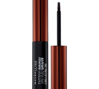 Maybelline New York Brow Tattoo Longlasting Tint, Dark Brown, 4.9 ml