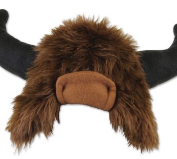 Plush Buffalo Hat