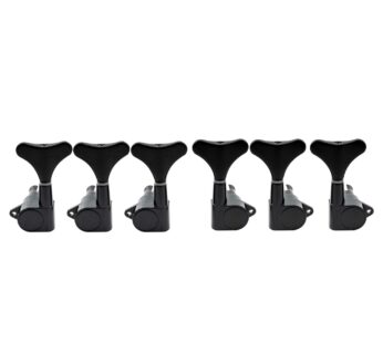 Musiclily 3+3 Sealed Bass Tuning Pegs Keys Machine Head Tuners for Precision Bass or Jazz