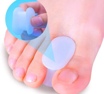 Povihome 10 Pack Toe Spacers Separators, Bunion Corrector Gel Orthotics (1/2” Thick) for