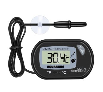 Zacro Digital Aquarium Thermometer, Fish Tank Thermometer, Water Thermometer with Large LC