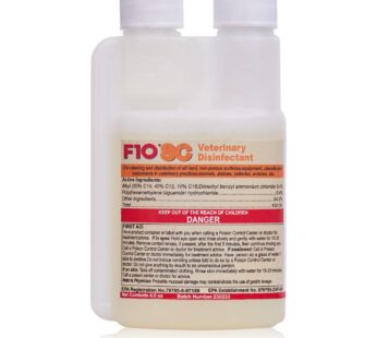 F10 SC Concentrated Veterinary Disinfectant & Cleaner for Kennels, Litter Box, Cage, Terra