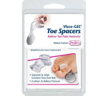 Pedifix Gel Smart Visco-Gel Toe Spreaders – 1126 – Medium (4 Pack)