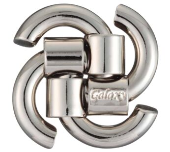 BePuzzled |Galaxy Hanayama Metal Brainteaser Puzzle Mensa Rated Level 3, for Ages 12 and U