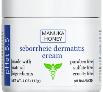 pHat 55 Moisturizing Face and Body Anti Itch Cream and Skin for Sensitive Skin – Natural &