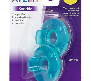 Philips Avent SCF190/01 Soothie 0-3mth Green/Green, 2 Count