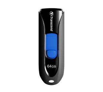 Transcend 64GB JetFlash 790 USB 3.0 Flash Drive (TS64GJF790K), Black
