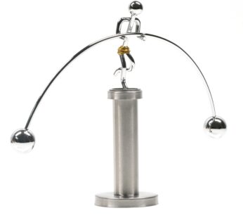 Sunnytech Steel Balance Physics Toy Weightlifter Kinetic Art Balance Toy Balancing Decompr