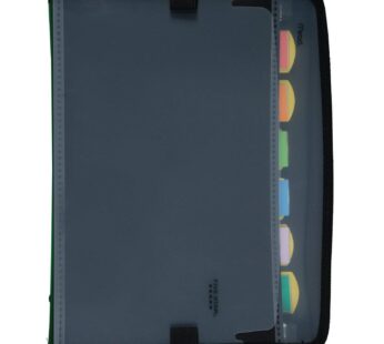 Five Star 7 Pocket Expanding File Organizer, Plastic Expandable File Folders with Customiz