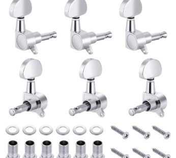 Neewer 6 Pieces Guitar Machine Heads Knobs Guitar String Tuning Pegs Machine Head Tuners f
