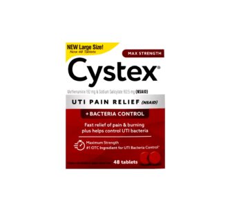 Cystex Plus Urinary Pain Relief Tablets 40 ea