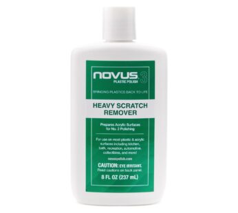 NOVUS 7082 | Heavy Scratch Remover #3 | 8 Ounce Bottle
