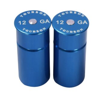 TOURBON Hunting Aluminum Shotgun 12 Gauge Snap Cap -Blue (Pack of 2 Pieces)
