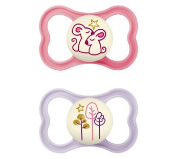 MAM Air Night Pacifiers (1 Sterilizing Pacifier Case), MAM Sensitive Skin Pacifier 6+ Mont