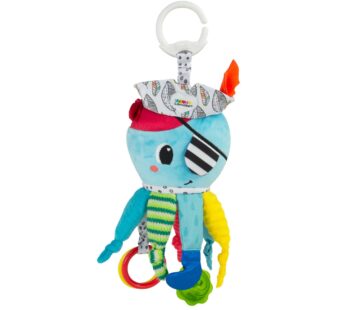 Lamaze Captain Calamari Clip On Car Seat and Stroller Toy – Soft Baby Hanging Toys – Baby