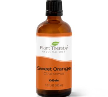 Plant Therapy Sweet Orange Essential Oil 100% Pure, Undiluted, Natural Aromatherapy, Thera