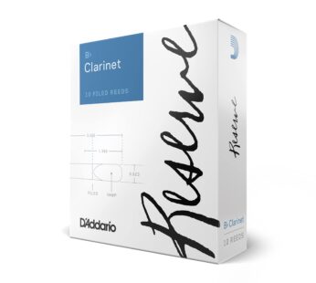 D’Addario Reserve Bb Clarinet Reeds, Strength 2.5, 10-pack