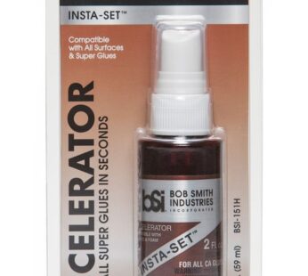 Bob Smith Industries BSI-151H Insta-Set Super Glue Accelerator,Clear, 2 fl. oz.