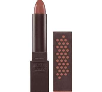 Burt s Bees 100% Natural Moisturizing Lipstick, Suede Splash, 1 Tube