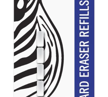 Zebra Pen DelGuard Mechanical Pencil Eraser Refills 5-Count