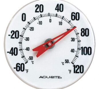 Analog Thermometer, 5″ Dial Size