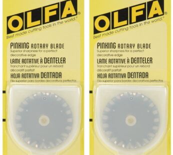 Olfa Rotary Blade Refill 45mm Pinking PIB45-1 (2-Pack)