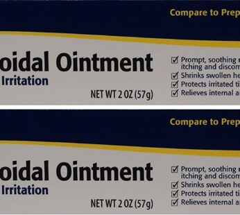 Hemorrhoidal Pain Relief Ointment Generic for Preparation H for Fast Relieves of Internal