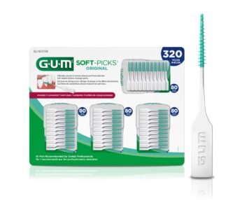 GUM – 6324A Soft-Picks Original Dental Picks, 320 Count
