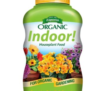 Espoma Organic 8 Ounce Concentrated Indoor! Plant Food – Indoor Plant Fertilizer for Large