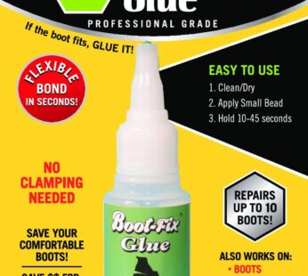 Boot-Fix Shoe Glue: Instant Professional Grade Shoe Repair Glue
