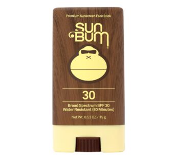 Sun Bum Original SPF 30 Sunscreen Face Stick | Vegan and Hawaii 104 Reef Act Compliant (Oc