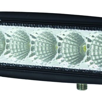 HELLA 357203001 ValueFit Mini Light Bar (6 LED, Flood Beam)
