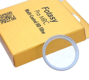 Fotasy 39mm Silver Ultra Slim UV Protection Lens Filter, Nano Coatings MRC Multi Resistant